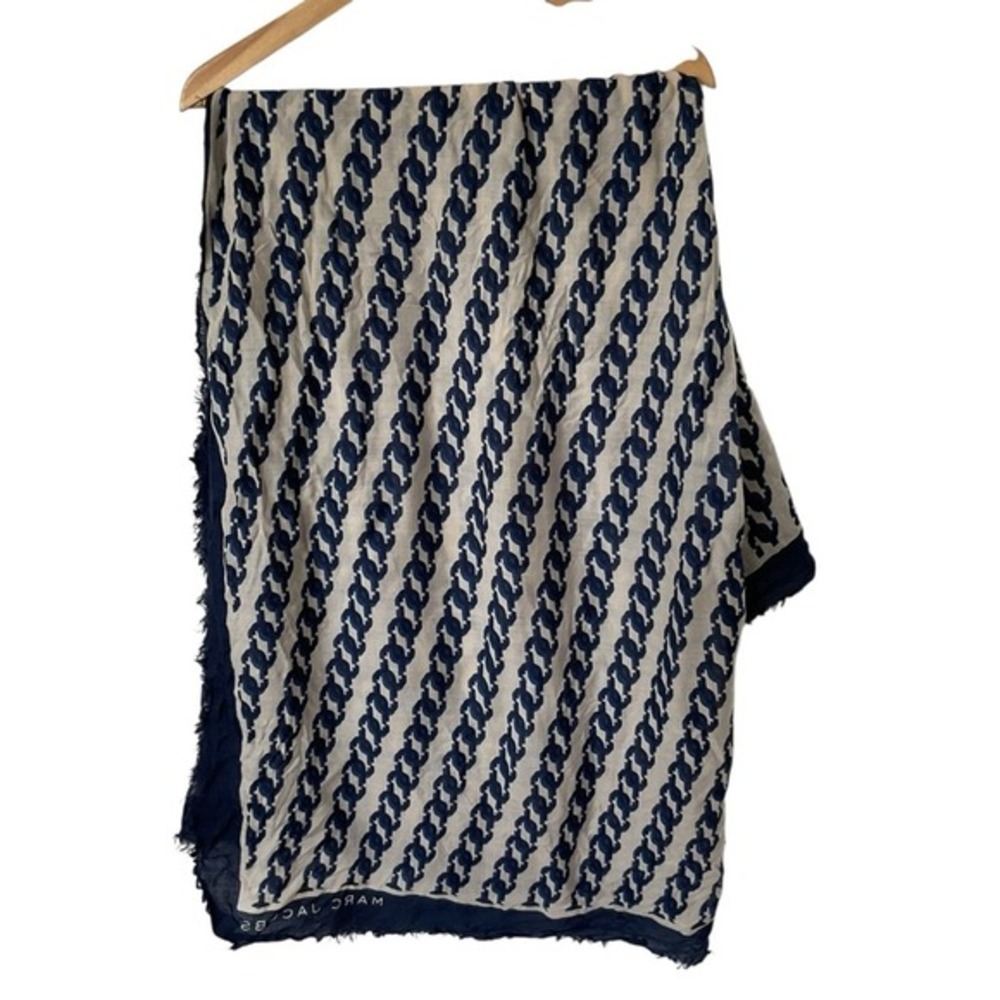 Marc‎ Jacobs mercerized wool scarf shawl